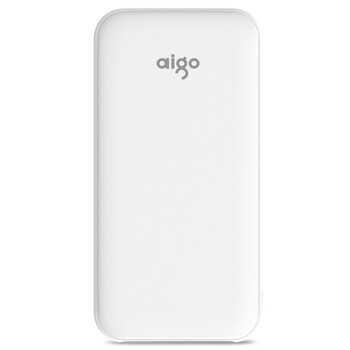 
                                        
                                                                                aigo爱国者电子出品充电宝TF100超薄小巧便携10000mAh移动电源小鲜肉轻薄聚合物 适用于华为小米苹果白色                