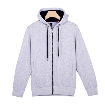 卫衣连帽男女广告文化衫休闲diy印刷logo情侣外套卫衣 灰色 xl