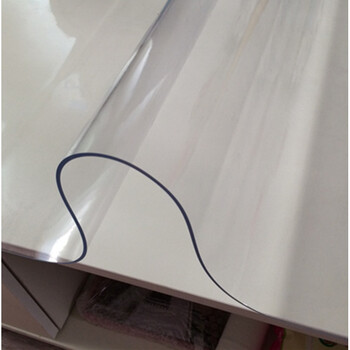 加厚5mm厚软玻璃透明pvc餐桌布水晶版5毫米特厚 原塑料桌垫子 高透明2