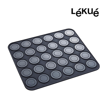 
                                        烘焙工具 LEKUE/乐葵 小号马卡龙垫 铂金硅胶垫 烘焙模具                