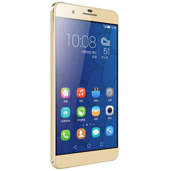华为 荣耀6Plus 高配版(32G ROM)手机 金色 移动联通双4G手机