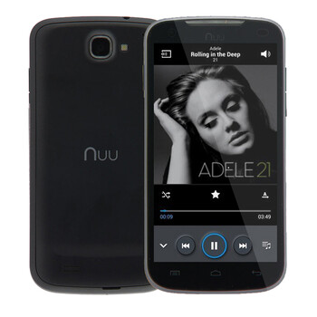 NUU NU1 联通3G智能手机 黑色