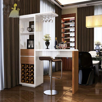 现代简约家用客厅吧台酒柜简易咖啡餐台桌时尚间厅隔断创意玄关柜