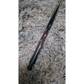台球杆精选黑檀木手工杆独品台球杆手工坊sn9244 二十四花蛇纹木插花