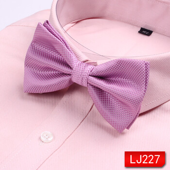 帅御涵 领结男韩版蝴蝶结男士领结新郎粉色红色 lj227