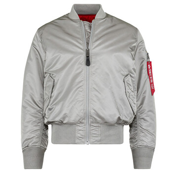 Alpha Industries 阿尔法工业ma1飞行夹克美国alpha国qi版ma 1短棉款银灰色 冬厚款 L 图片价格品牌报价 京东