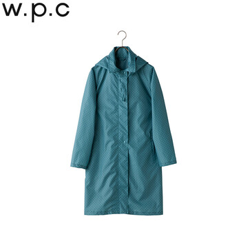 【防晒防雨防风】日本w.p.c正品轻薄时尚风雨衣-针点A字款-R-1039胸围103cm 绿色