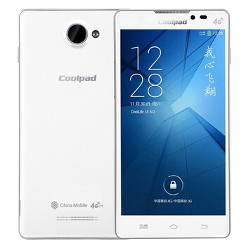 酷派 8720L 移动4G手机（4G ROM） 陶瓷白
