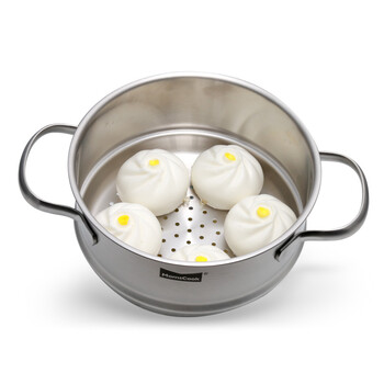 304不锈钢迷你小蒸锅家用1层蒸笼单层多用锅具16-22cm tl2012st