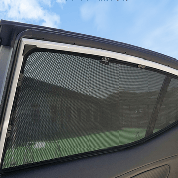 窗车用防晒防蚊虫伸缩隔热车载通用型汽车纱窗汽车窗帘遮阳帘侧 4窗
