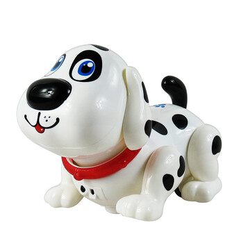 狗电动机器狗女孩玩具儿童拉线狗牵绳宠物小狗玩具拖拉狗 笨笨狗(拍下