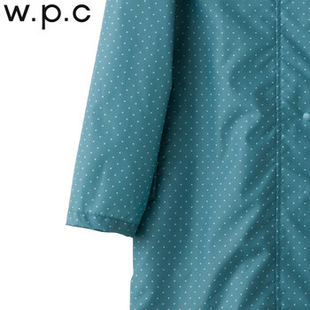 【防晒防雨防风】日本w.p.c正品轻薄时尚风雨衣-针点A字款-R-1039胸围103cm 绿色