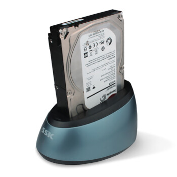 SSK飚王 DK-G300硬盘座 USB3.0 双盘硬盘盒底座sata串口2.5/3.5寸