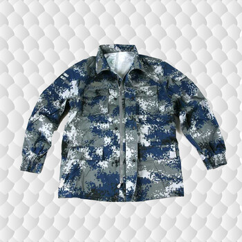 城市迷彩作训服套装 多功能训练服飞行员 空军冬季作训服 100 165