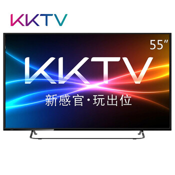 KKTV R55U50 55英寸4K超高清8核安卓智能液晶电视（黑色）