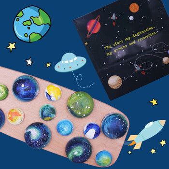 星球星空巧克力礼盒装送女朋友手工创意多口味夹心巧克力生日礼物 小