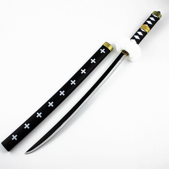 若态 动漫玩具周边 海贼王索隆刀三刀流模型一文字秋水罗刀未开刃cos