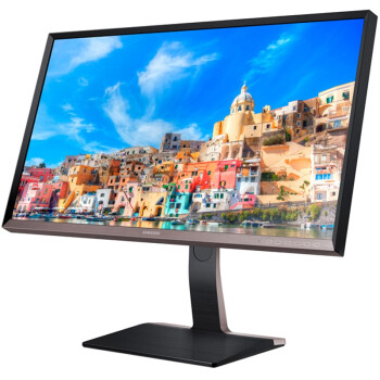 三星（SAMSUNG）S27D850T 27英寸LED液晶高分显示器（2K分辨率+广视角+升降旋转100SRGB10 bit面板）