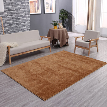 垫子简约防滑防滑垫地板入户门走廊阳台现代客厅 地毯电脑阳 卡其色