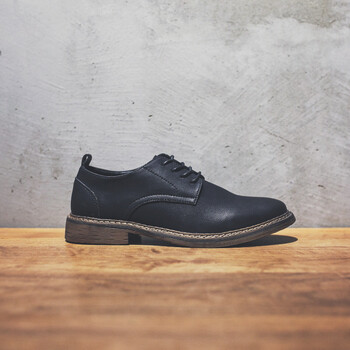 凯森狮春款 擦休闲皮鞋 182黑色 43