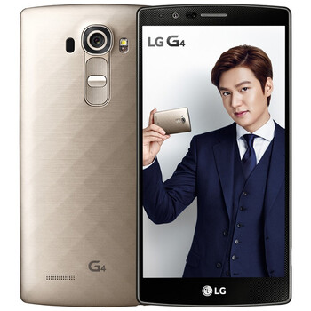 【联通赠费版】LG G4（H818）闪耀金 国际版 移动联通双4G手机 双卡双待