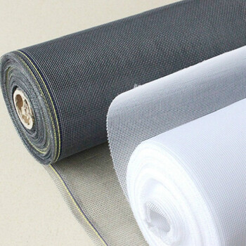 纱网蚊网魔术贴简易配件定做玻璃纤维 加厚白色(聚酯化纤纱)_不含贴