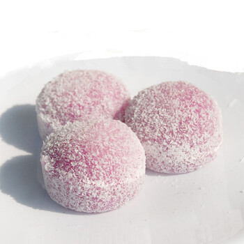 寿司大福 洋风椰蓉大福250g 糯米糍 甜品10粒 椰蓉蓝莓大福_ 2折现价