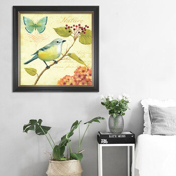 画欧美复古风 沙发背景墙壁画有框画酒店卧室房间餐厅床头挂画 b2