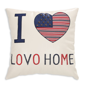 LOVO 罗莱公司出品 美国系列靠垫 我爱LOVO 50cm*50cm