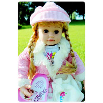 美业品牌 超级逗逗 智能娃娃 会唱歌的娃娃玩具 对话娃娃 24047-9-19