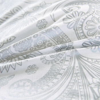 方若 卡尔系列高弹枕头压不塌护颈枕芯800g 卡尔-凤尾花 45*72cm 一对装