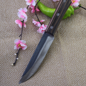 高速钢刀割肉刀w9锋钢锯条尖刀剔骨刀杀猪杀羊刀屠宰分割刀具家用厨具