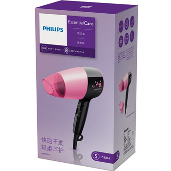 
                                        飞利浦(PHILIPS) 电吹风机家用恒温快干电吹风机大功率强劲恒温呵护HP8127/05                