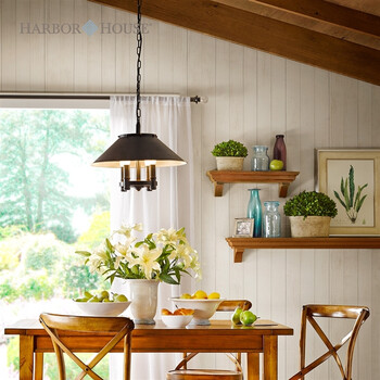 Harbor House Sloane 铁制吊灯 餐厅吧台过道灯 美式灯具 105417