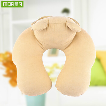 枕飞机 卡其色_ 5折现价莫凡 汽车u型枕头汽车记忆头枕车用颈枕头枕