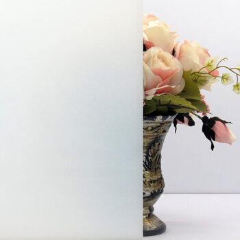 无胶静电白磨砂玻璃贴膜玻璃贴纸 透光不透明窗贴 质量款120厘米*2米