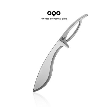 OQO欧克欧弯式砍刀 手工断骨刀具 厨房切片刀 户外求生匕首508101