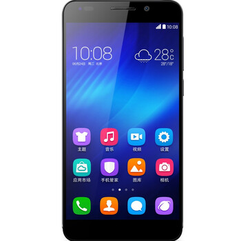 【联通赠费版】荣耀 6 (H60-L12) 3GB内存增强版 黑色 联通4G手机 双卡双待