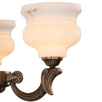 科波菲尔 欧式全铜灯 铜灯 餐厅卧室吊灯 MD9061-3 led3W暖白光