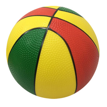 gerun拍拍球儿童幼儿园小皮球小孩充气玩具宝宝拍拍 篮球 塑胶皮球(红