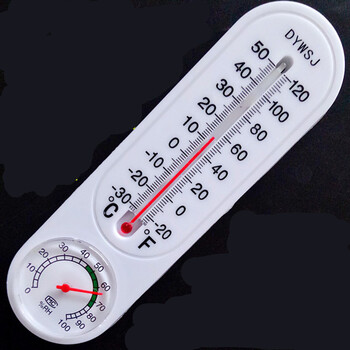 干湿计温湿度计室内外温度计大棚壁挂 新款长条