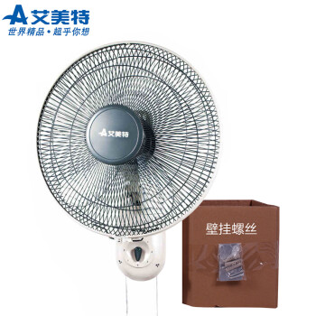 艾美特(Airmate) 电风扇 FW4027-5 机械版 壁扇 16吋 双拉绳 5片叶 FW4027-5