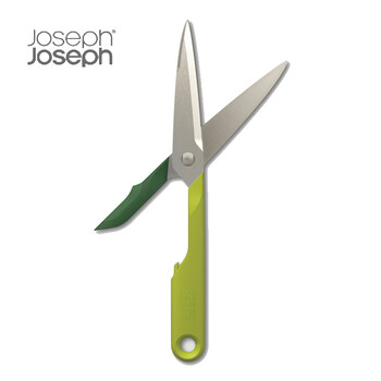 JosephJoseph厨彩多功能二合一剪刀绿色