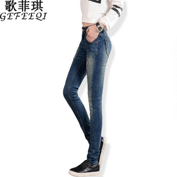 
                                                            歌菲琪牛仔裤女夏装2019新款亮片短袖T恤+破洞九分牛仔裤套装女俏皮两件套8809 A白色小猪+破洞牛仔裤 XL码                