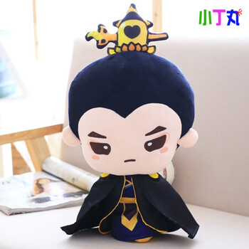 桃花娃娃公仔九尾狐儿童毛绒玩具迷谷玩偶生日礼物送男女生公仔 夜华