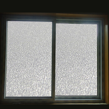 迪茵自粘玻璃贴膜磨砂窗户玻璃贴纸透光不透明窗花纸办公室空调房防晒
