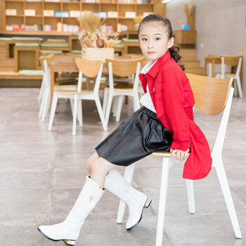 童鞋 靴子 少年状 小女孩水钻棉靴儿童长靴加绒保暖韩版时尚女童雪地