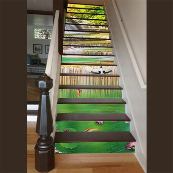 吉锐 楼梯墙面装饰品创意楼道背景墙壁相框贴画走廊过道墙上3d立体