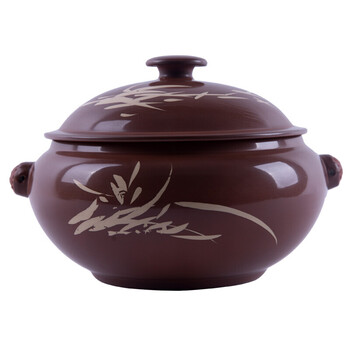 红陶汽锅手工汽锅鸡汽锅五彩陶土汽锅建水汽锅 红陶一号