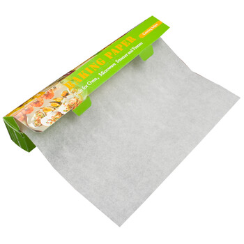 
                                                                                帕帕罗蒂（PAPAROTTY）  烘焙工具 盒装带锯齿硅油纸烘焙专用防油纸 油纸 烘焙牛油纸                